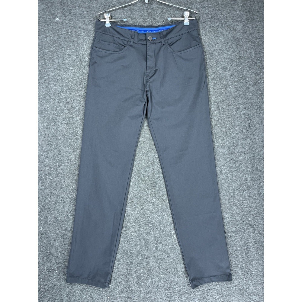 Twillory Pants Mens 32x33 (tag 32x34) Gray Golf Performance Stretch Tailored Fit